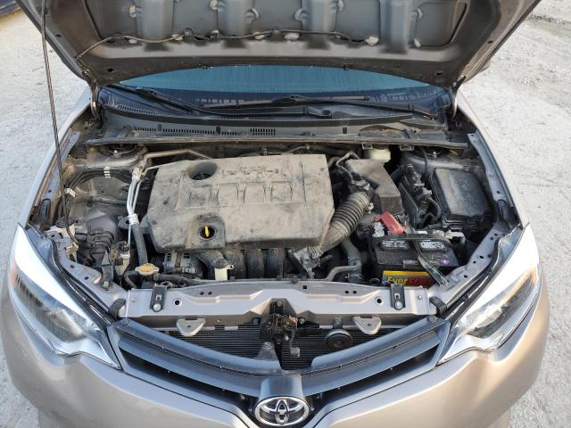 5YFBURHEXFP221217 - 2015 TOYOTA COROLLA L TAN photo 11