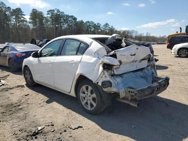 JM1BL1SF4A1104669 - 2010 MAZDA 3 I WHITE photo 2