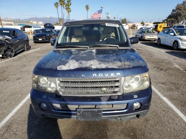 SALSF25406A920785 - 2006 LAND ROVER RANGE ROVE HSE BLUE photo 5