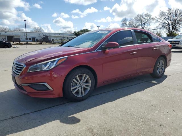 5NPE24AF0GH356892 - 2016 HYUNDAI SONATA SE RED photo 1