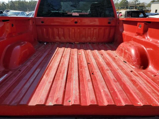 1GCEC14X67Z596327 - 2007 CHEVROLET SILVERADO C1500 CLASSIC RED photo 10