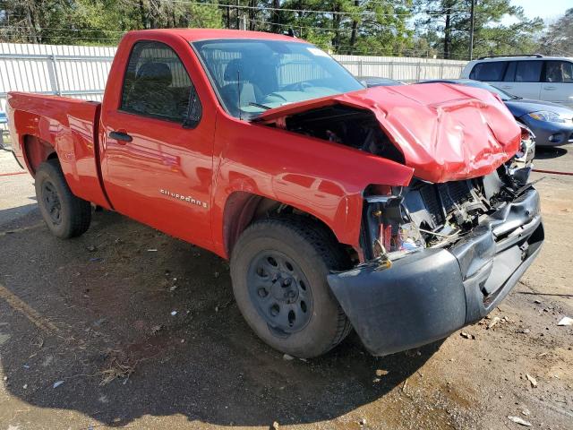 1GCEC14X67Z596327 - 2007 CHEVROLET SILVERADO C1500 CLASSIC RED photo 4