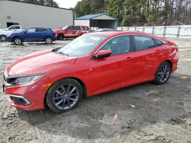 2HGFC1F73KH650212 - 2019 HONDA CIVIC EXL წითელი ფოტო 1