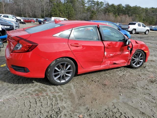 2HGFC1F73KH650212 - 2019 HONDA CIVIC EXL წითელი ფოტო 3