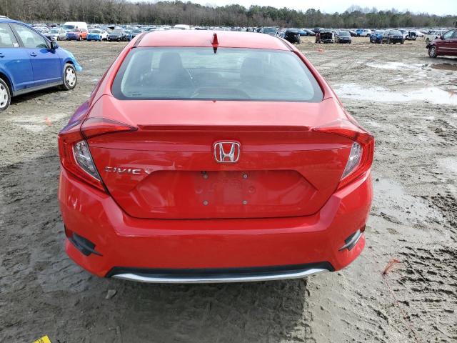 2HGFC1F73KH650212 - 2019 HONDA CIVIC EXL წითელი ფოტო 6