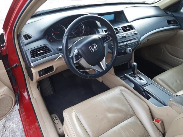 1HGCS12888A011917 - 2008 HONDA ACCORD EXL RED photo 8