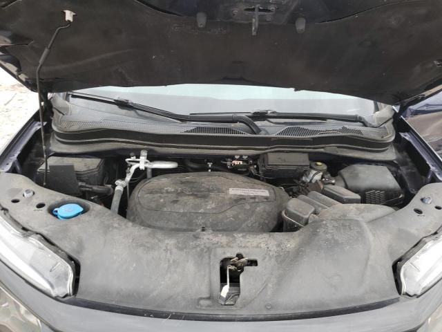 5FNYF7H54KB005894 - 2019 HONDA PASSPORT EXL BLUE photo 12