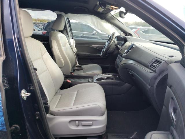 5FNYF7H54KB005894 - 2019 HONDA PASSPORT EXL BLUE photo 7