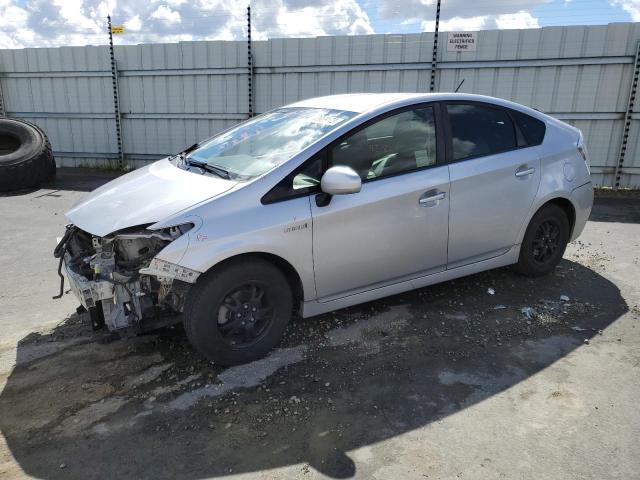 JTDKN3DU0C0336261 - 2012 TOYOTA PRIUS SILVER photo 1