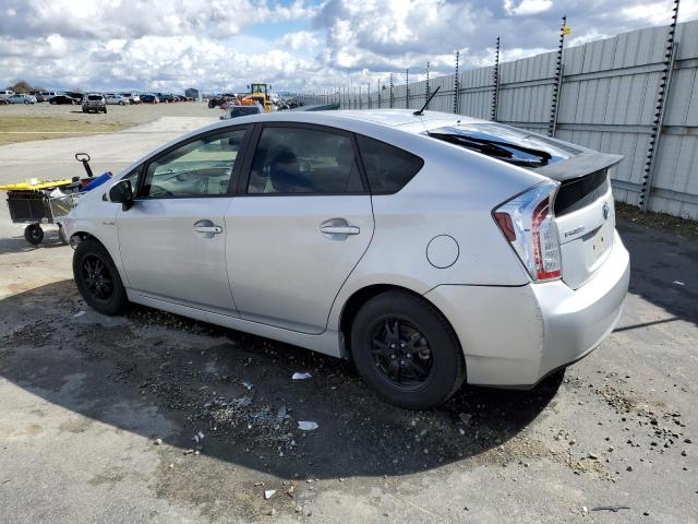 JTDKN3DU0C0336261 - 2012 TOYOTA PRIUS SILVER photo 2