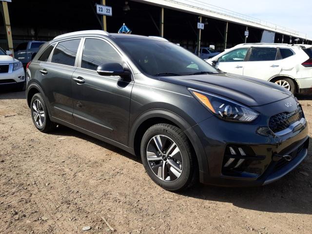 KNDCD3LD0N5547765 - 2022 KIA NIRO EX CHARCOAL photo 4