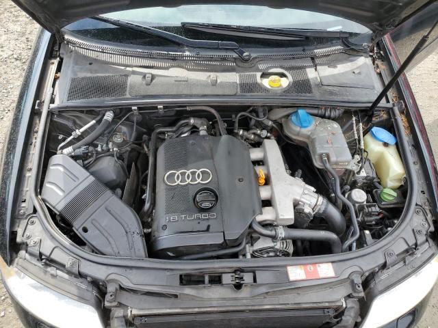 WAULC68E02A310991 - 2002 AUDI A4 1.8T QUATTRO BLACK photo 11