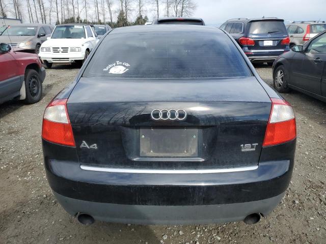 WAULC68E02A310991 - 2002 AUDI A4 1.8T QUATTRO BLACK photo 6