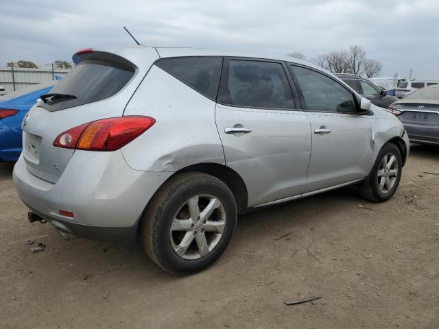 JN8AZ18U99W022908 - 2009 NISSAN MURANO S SILVER photo 3