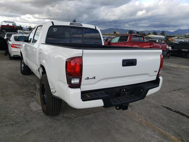 3TMCZ5AN2NM489242 - 2022 TOYOTA TACOMA DOUBLE CAB WHITE photo 2