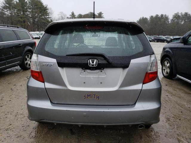 JHMGE88429S035452 - 2009 HONDA FIT SPORT SILVER photo 6