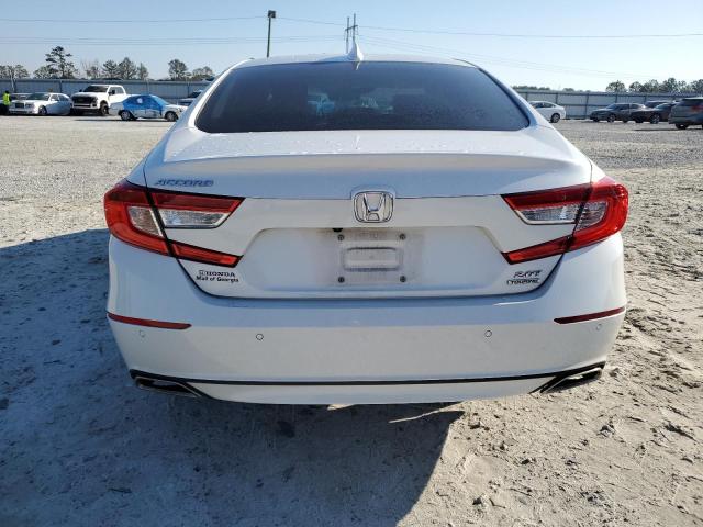 1HGCV2F92LA017334 - 2020 HONDA ACCORD TOURING WHITE photo 6