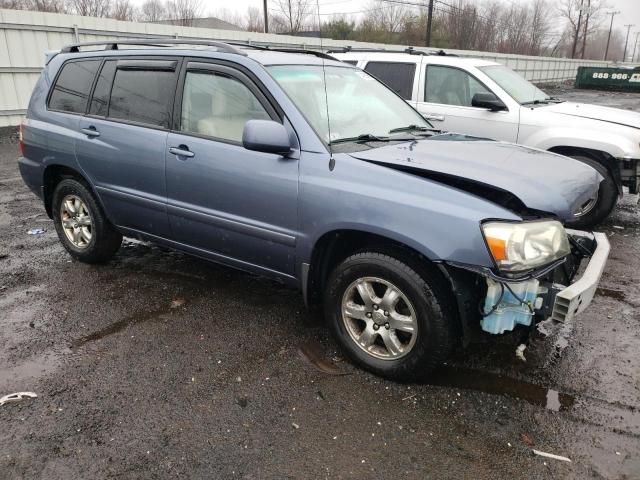 JTEEP21A670207390 - 2007 TOYOTA HIGHLANDER SPORT BLUE photo 4