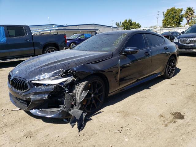 WBAGV2C00MCF48849 - 2021 BMW 840I BLACK photo 1