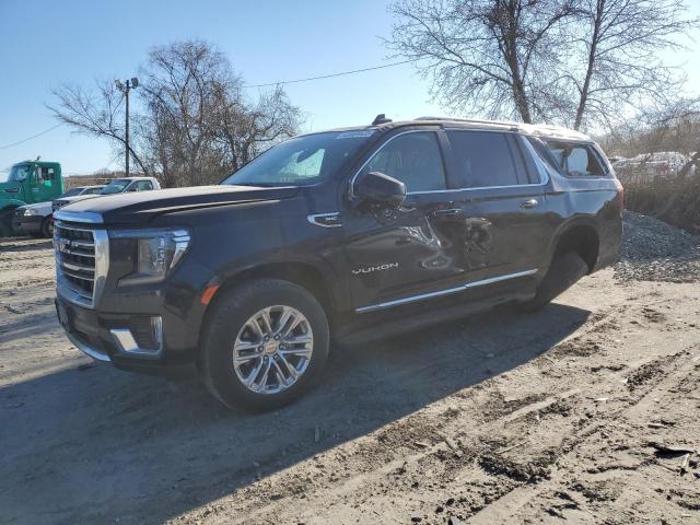 1GKS2GKD0NR357102 - 2022 GMC YUKON XL K1500 SLT BLUE photo 1