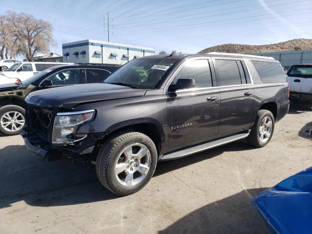 1GNSKHKC0GR306847 - 2016 CHEVROLET SUBURBAN K1500 LT GRAY photo 1