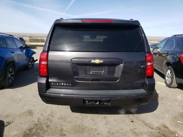 1GNSKHKC0GR306847 - 2016 CHEVROLET SUBURBAN K1500 LT GRAY photo 6