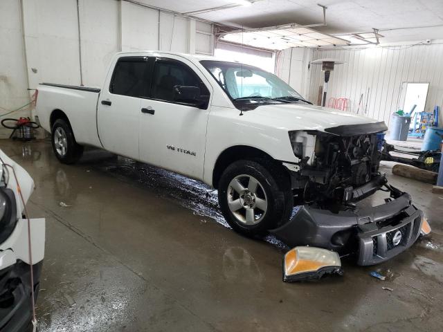 1N6BA07G58N310956 - 2008 NISSAN TITAN XE WHITE photo 4