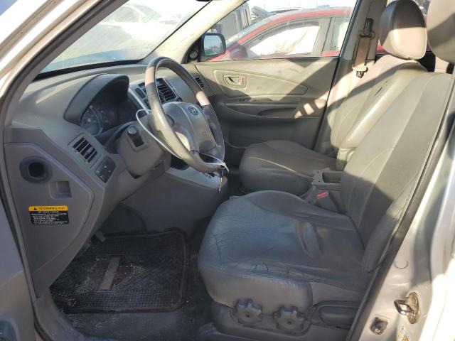 KM8JN12D07U497366 - 2007 HYUNDAI TUCSON SE SILVER photo 7