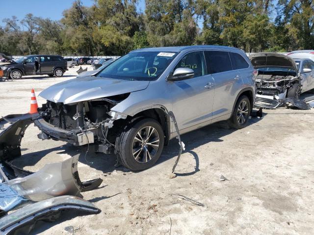 5TDJKRFH3GS324292 - 2016 TOYOTA HIGHLANDER XLE Gümüş foto 1