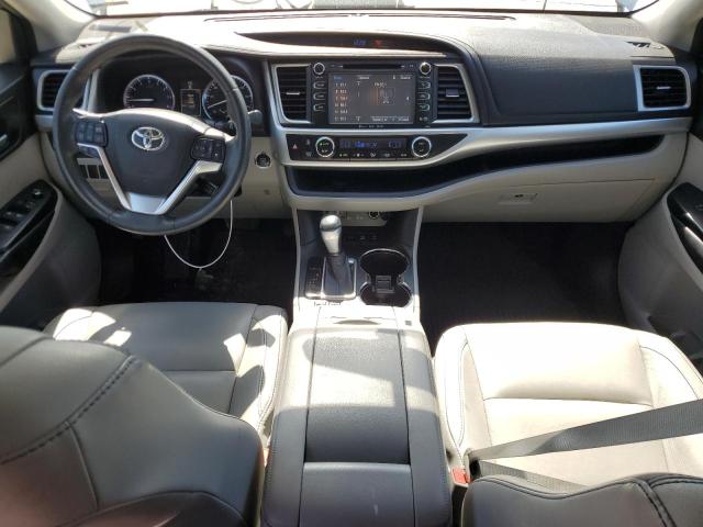5TDJKRFH3GS324292 - 2016 TOYOTA HIGHLANDER XLE Gümüş foto 8