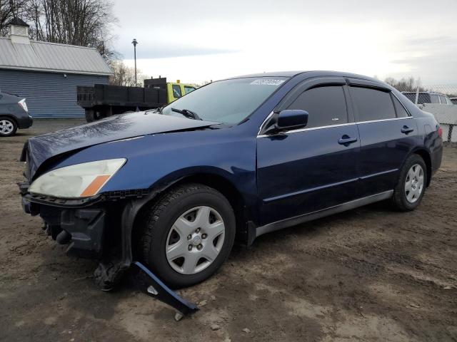 1HGCM55425A152987 - 2005 HONDA ACCORD LX BLUE photo 1