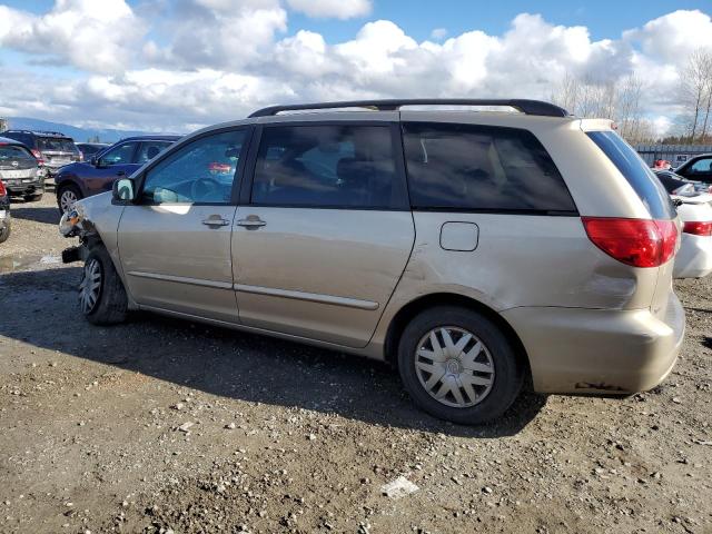 5TDZK23C28S179346 - 2008 TOYOTA SIENNA CE BEIGE photo 2