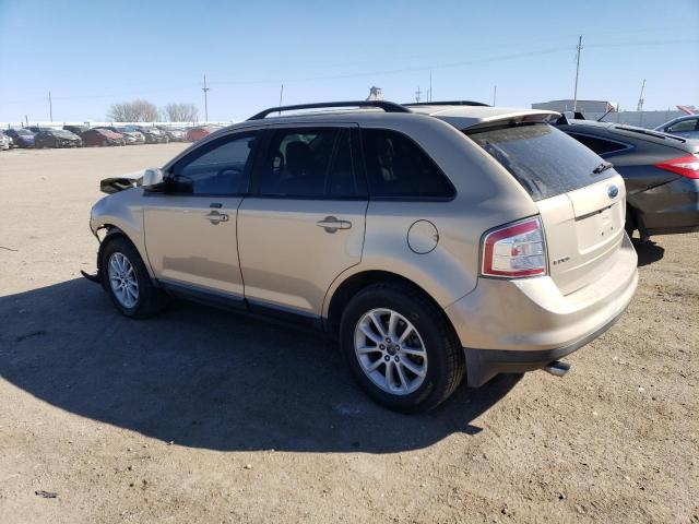 2FMDK38C27BB07311 - 2007 FORD EDGE SEL GOLD photo 2