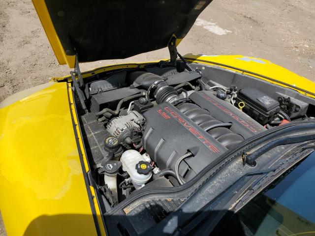 1G1YY36U665105721 - 2006 CHEVROLET CORVETTE YELLOW photo 11