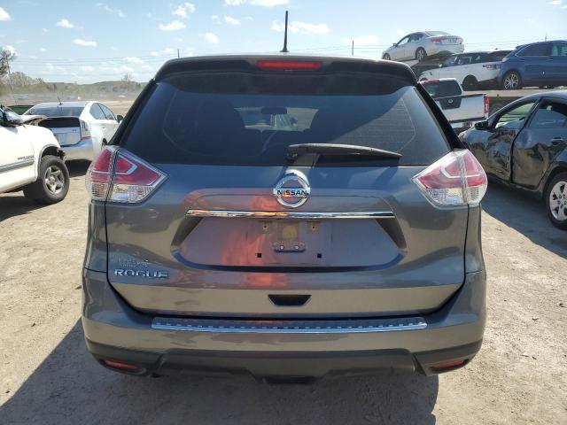 JN8AT2MT5GW023247 - 2016 NISSAN ROGUE S GRAY photo 6