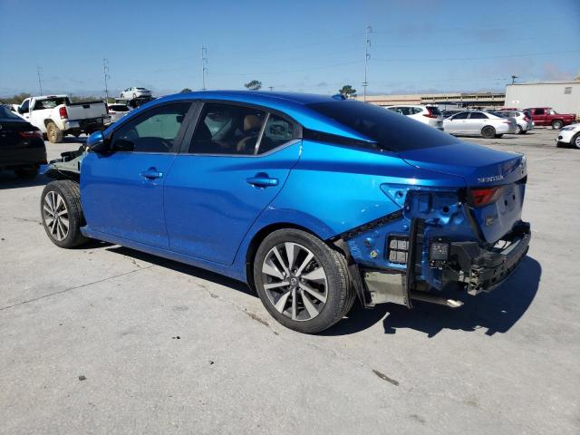 3N1AB8CV5LY295484 - 2020 NISSAN SENTRA SV BLUE photo 2