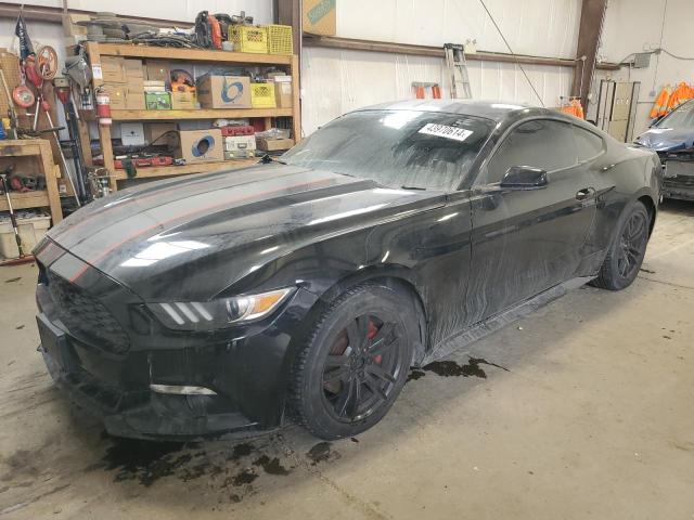 1FA6P8TH1H5311026 - 2017 FORD MUSTANG BLACK photo 1