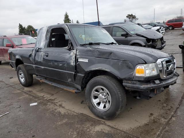 1FTYR44E59PA41380 - 2009 FORD RANGER SUPER CAB BLACK photo 4