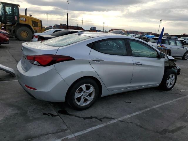 5NPDH4AE0FH629779 - 2015 HYUNDAI ELANTRA SE SILVER photo 3