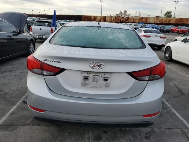 5NPDH4AE0FH629779 - 2015 HYUNDAI ELANTRA SE SILVER photo 6