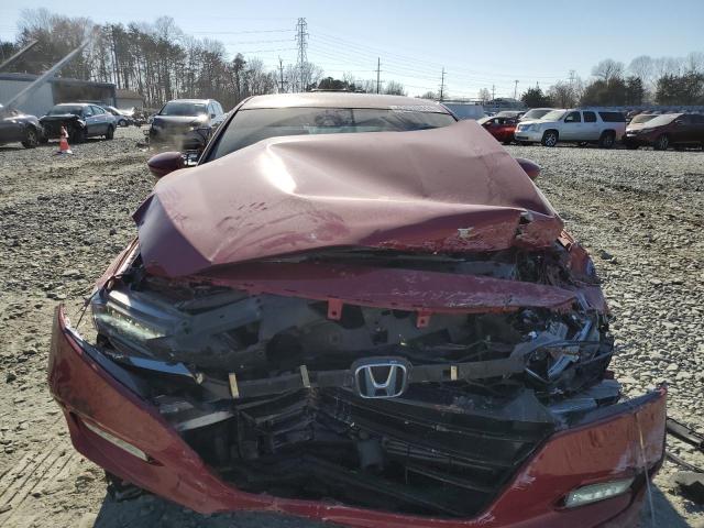 1HGCV2F36JA039250 - 2018 HONDA ACCORD SPORT RED photo 5