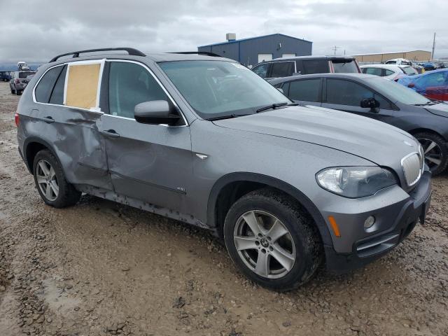 5UXFE83538LZ36348 - 2008 BMW X5 4.8I GRAY photo 4