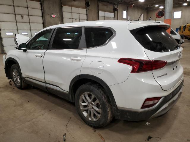 5NMS2CAD3KH091161 - 2019 HYUNDAI SANTA FE SE WHITE photo 2