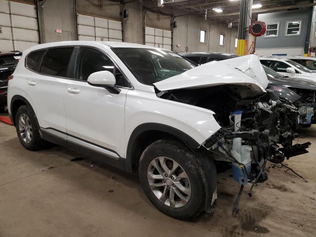 5NMS2CAD3KH091161 - 2019 HYUNDAI SANTA FE SE WHITE photo 4