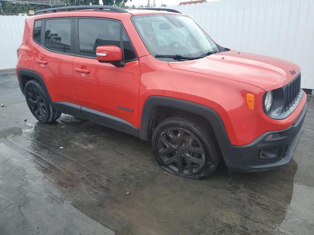 ZACCJABB9HPG47128 - 2017 JEEP RENEGADE LATITUDE RED photo 4