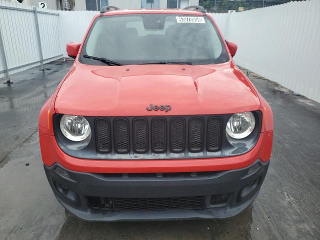 ZACCJABB9HPG47128 - 2017 JEEP RENEGADE LATITUDE RED photo 5