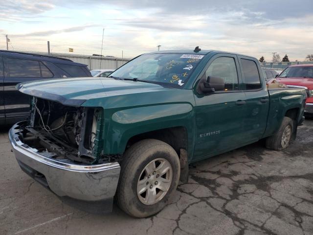 1GCVKREH9EZ356856 - 2014 CHEVROLET SILVERADO K1500 LT GREEN photo 1