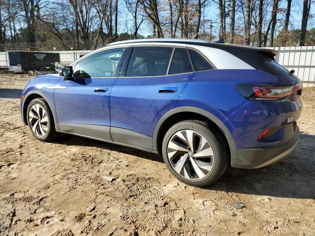 WVGUNPE2XMP066456 - 2021 VOLKSWAGEN ID.4 PRO S 蓝色 照片 2