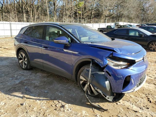 WVGUNPE2XMP066456 - 2021 VOLKSWAGEN ID.4 PRO S 蓝色 照片 4