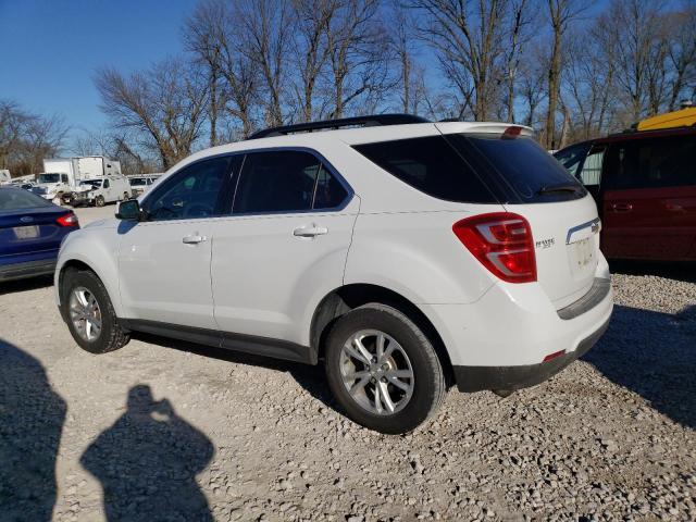 2GNALCEK2G1125207 - 2016 CHEVROLET EQUINOX LT WHITE photo 2